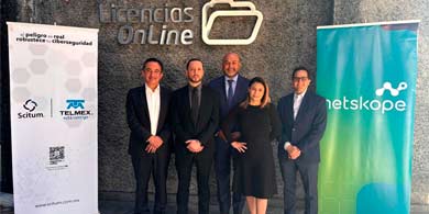 Scitum TELMEX, Netskope y Licencias OnLine fortalecen su alianza