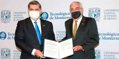 La UNAM y el Tec de Monterrey impulsan proyectos de investigacin