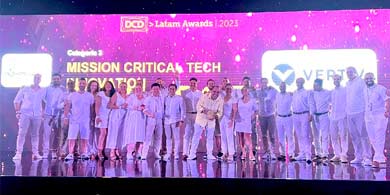Vertiv reconocido durante los premios DCD>LATAM Awards por su proyecto Thermal Wall
